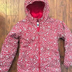 Columbia Girls’ “Outgrown” Expandable  Hooded Ski Jacket
